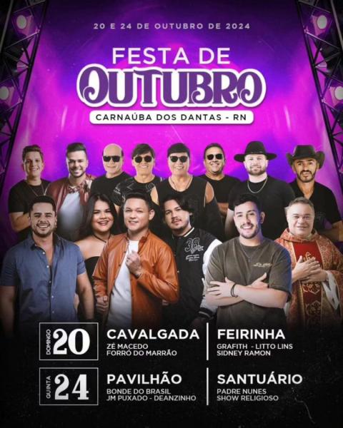 Grafith, Litto Lins e Sidney Ramon - Festa de Outubro