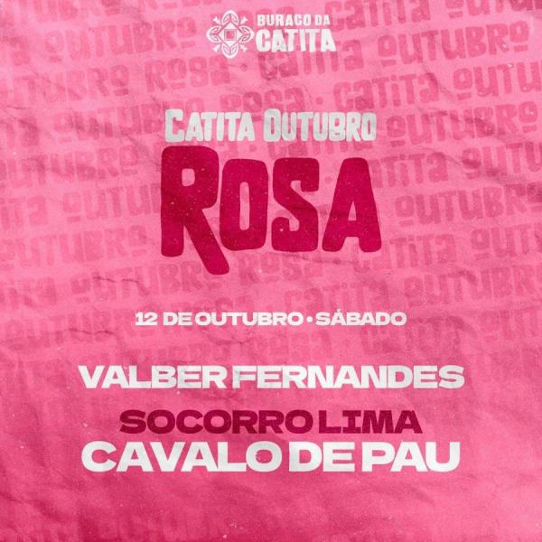 Valber Fernandes, Socorro Lima e Cavalo de Pau - Catita Outubro Rosa