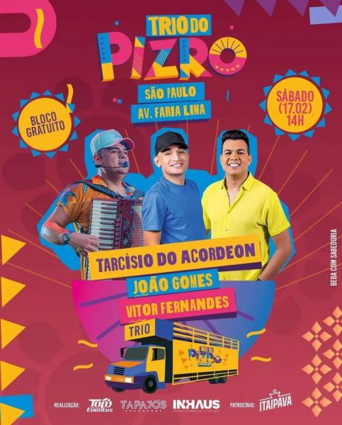 Tarcísio do Acordeon, João Gomes e Vitor Fernandes - Trio do Pizro