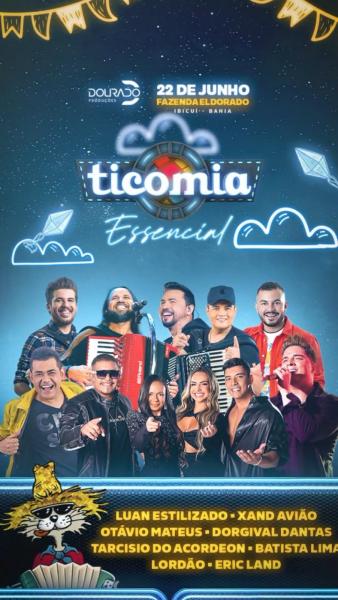 Tarcísio do Acordeon, Luan Estilizado e Dorgival Dantas, Xand Avião e Banda Lordão - Ticomia 2024