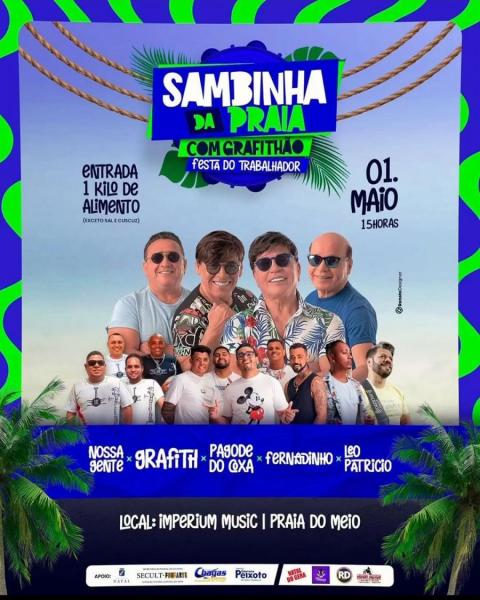 Nossa Gente, Grafith, Pagode do Coxa, Fernandinho e Leo Patrício - Sambinha da Praia