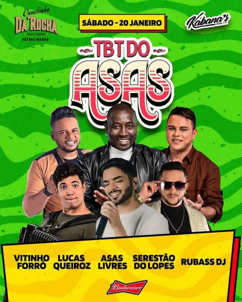 Asas Livres, Lucas Queiroz, Vitinho Forró, Serestão do Lopes e Rubass Dj - TBT do Asas