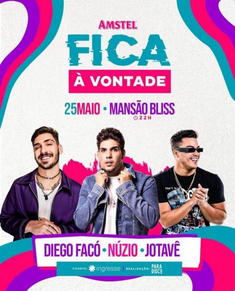 Núzio, Diego Facó e Jotavê - Fica À Vontade