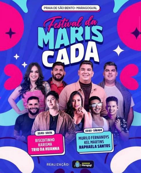 Murilo Fernandys, Kel Martins e Raphaela Santos - Festival da Mariscada