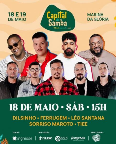 Dilsinho, Ferrugem, Léo Santana, Sorriso Maroto e Tiee - Capital do Samba