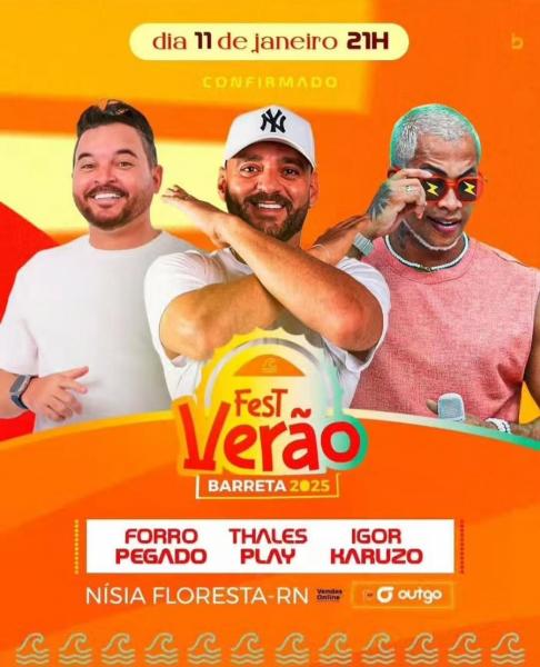 Forró Pegado, Thales Play e Igor Haruzo - Fest Verão Barreta 2025