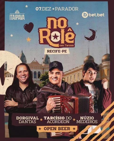 Tarcísio do Acordeon, Dorgival Dantas e Núzio Medeiros - No Rolê com Tarcísio