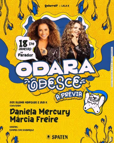Daniela Mercury e Márcia Freire - Odara Ôdesce