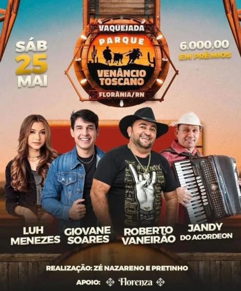 Luh Menezes, Giovane Soares, Roberto Vaneirão e Jandy do Acordeon