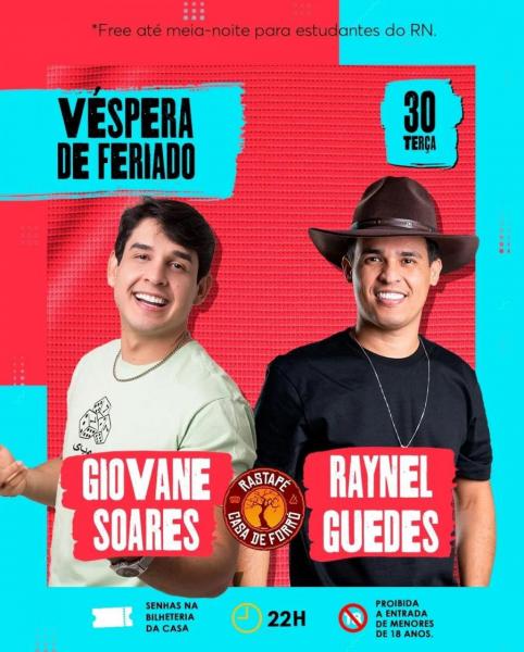 Geovane Soares e Raynel Guedes