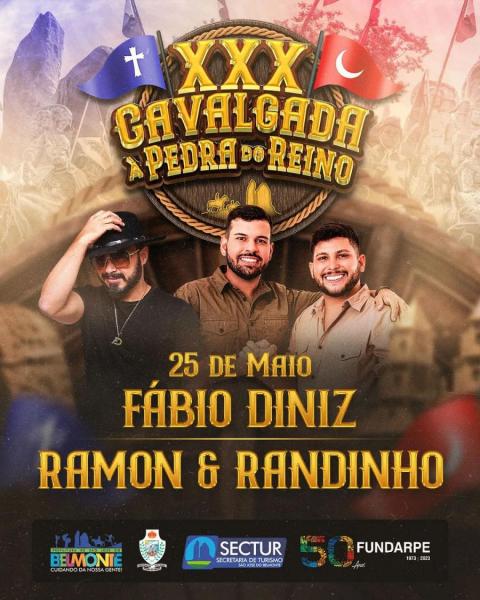 Fábio Diniz e Ramon & Randinho - XXX Cavalgada à Pedra do Reino