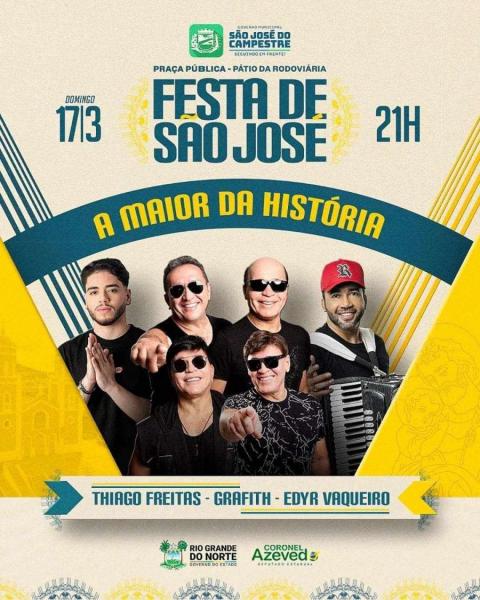Banda Grafith, Thiago Freitas e Edyr Vaqueiro - Festa de São José