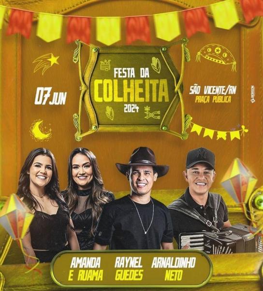 Amanda & Ruama, Raynel Guedes e Arnaldinho Neto - Festa da Colheira 2024