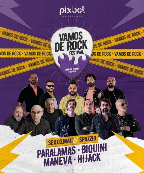 Paralamas, Biquini, Maneva e Hijack - Vamos de Rock Festival