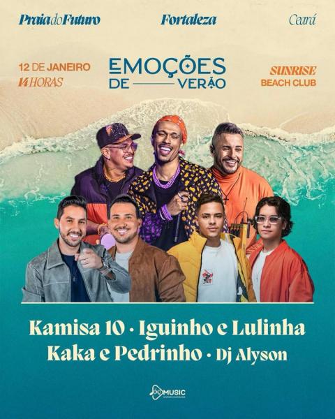 Kamisa 10, Iguinho & Lulinha, Kaka & Pedrinho e Dj Alyson - Emoções de Verão