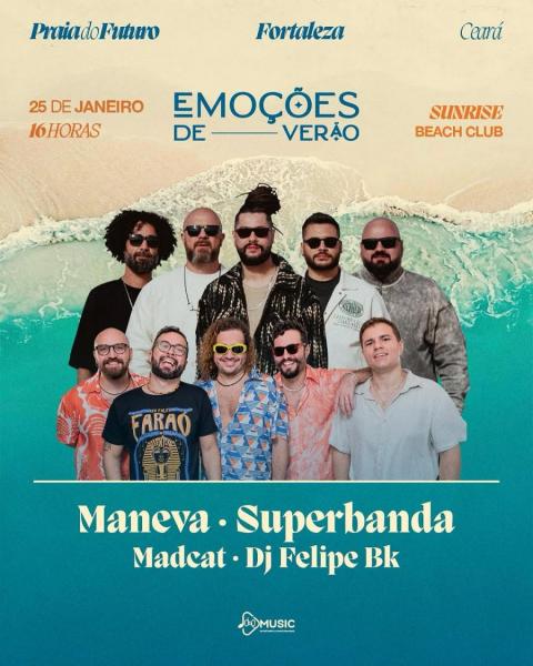 Maneva, Superbanda, Madeat e Dj Felipe BK - Emoçoes de Verão