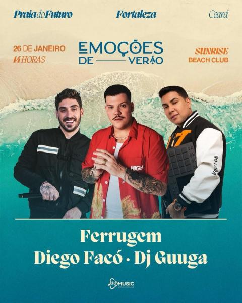 Ferrugem, Diego Facó e Dj Guuga - Emoções de Verão