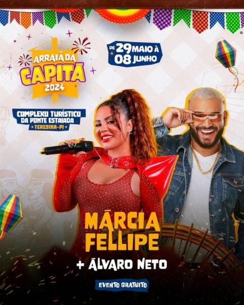 Márcia Fellipe e Alvaro Neto - Arraiá da Capitá