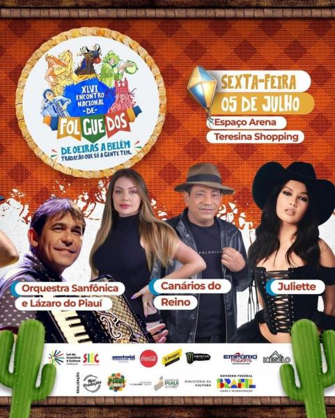 Orquestra Sanfônia & Lázaro do Piauí, Canários do Reino e Juliete - XLVI Encontro Nacional de Folguedos