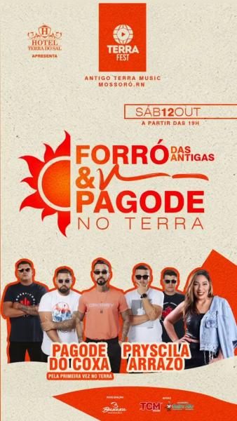 Pagode do Coxa e Pryscila Arrazo - Forró das Antigas & Pagode no Terra