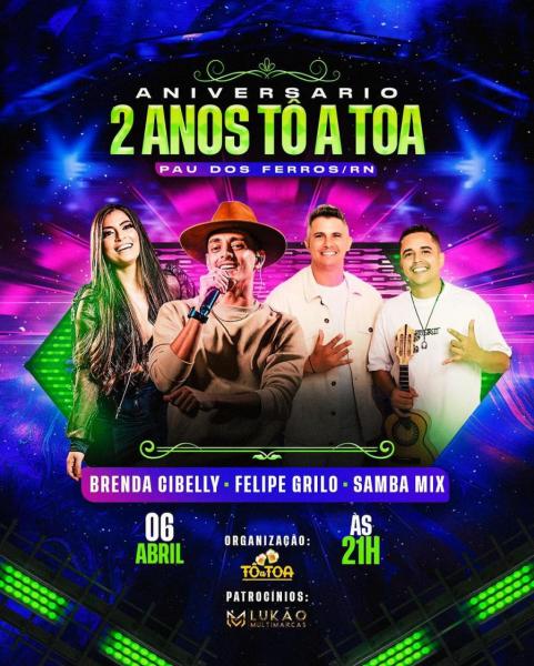 Felipe Grilo, Brenda Cibelly e Samba Mix