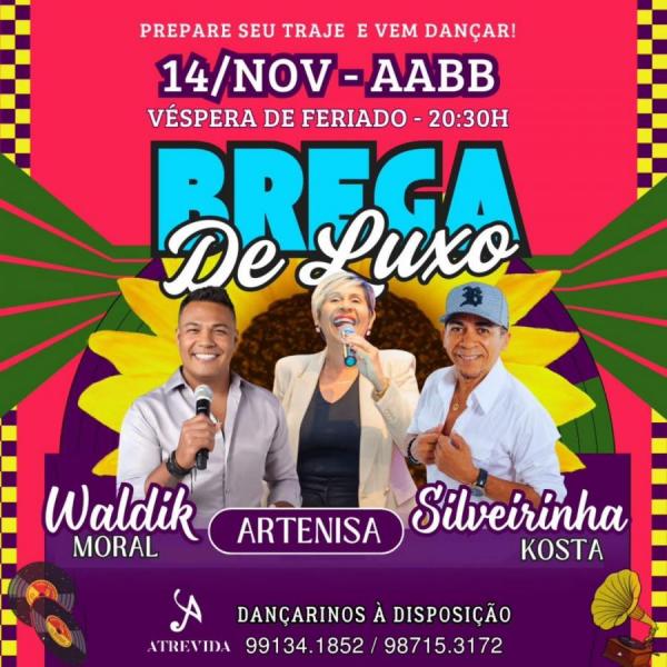 Waldik Moral, Artenisa e Silveirinha Kosta - Brega de Luxo