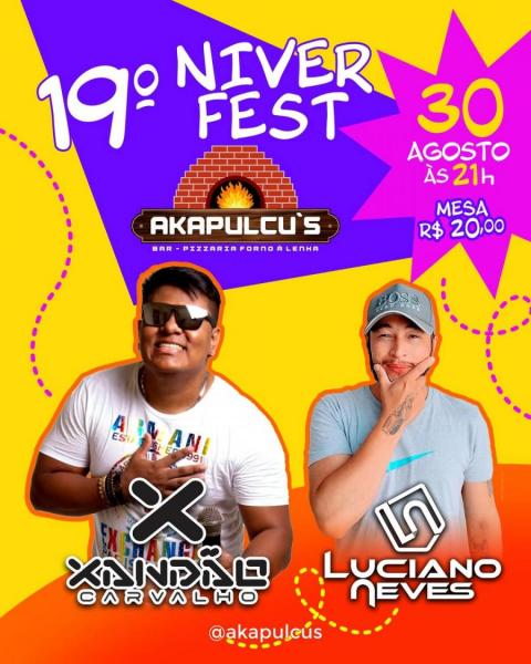 Xandão Carvalho e Luciano Neves