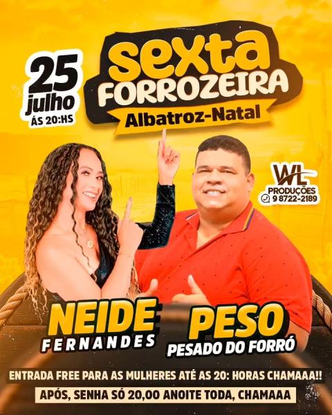 Peso Pesado do Forró e Neide Fernandes - Sexta Forrozeira