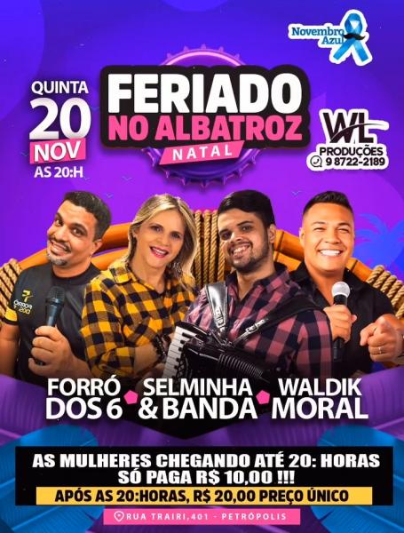 Forró dos 6, Selminha & Banda e Waldik Moral