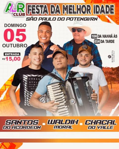 Waldik Moral, Santos do Acordeon e Chacal do Valle