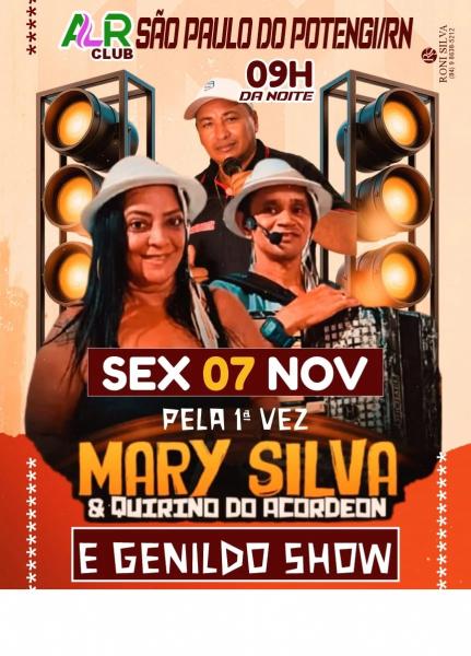 Mary Silva e Quirino do Acordeon