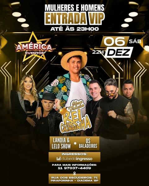 Jhon Falcão Rei da Cacimbinha, Landia & Lelo Show e Os Baladeiros