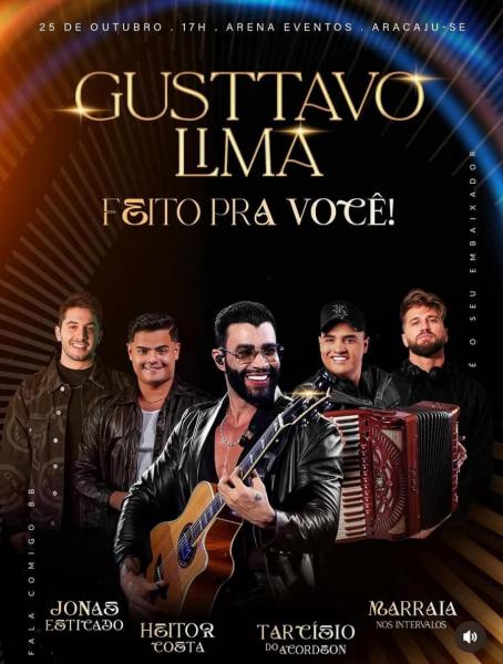Gusttavo Lima, Jonas Esticado, Heitor Costa e Tarcísio do Acordeon