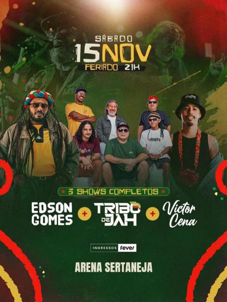 Edson Gomes, Tribo de Jah e Victor Cena