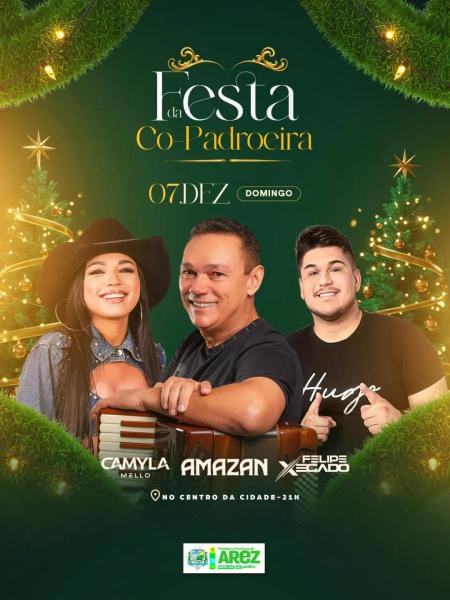 Amazan, Camyla Mello e Felipe Xegado