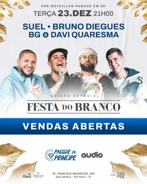 Suel, Bruno Diegues, BG e Davi Quaresma