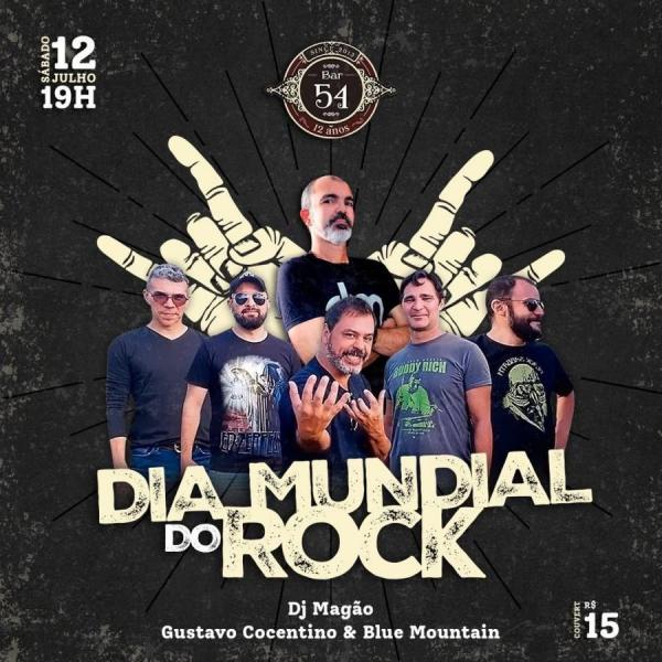 Dj Magão, Gustavo e Cocentino & Blue Montain - Dia Mundial do Rock