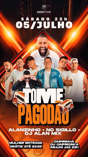 Alanzinho, No Sigillo e Dj Alan Mix - Tome Pagodão