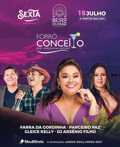 Farra da Gordinha, Parceiro Paz, Gleice Kelly e Dj Arsênio Filho - Forró Conceito