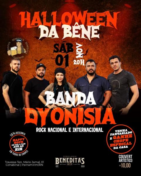 Banda Dyonísia - Halloween da Bêne 2025
