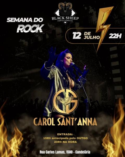 Carol Sant Anna - Semana do Rock
