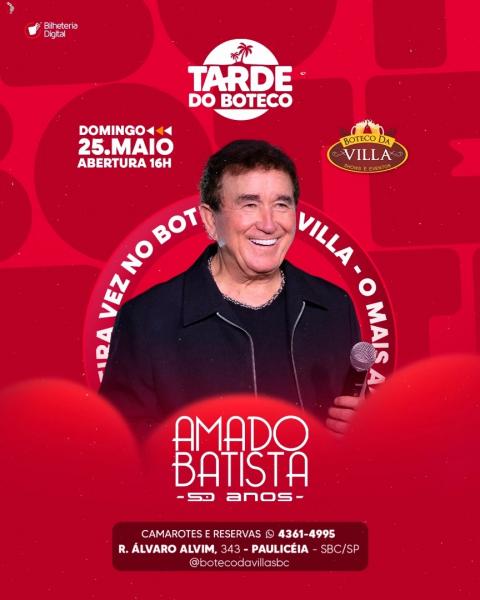 Amado Batista - Tarde do Boteco