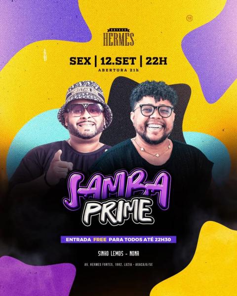 Sinho Lemos e Nona - Samba Prime - Farra Night