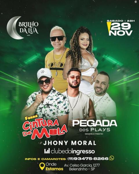 Forró Cintura de Mola e Pegada dos Plays