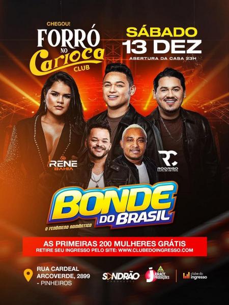 Bonde do Brasil, Rene Bahia e Rodrigo Capa de Revista