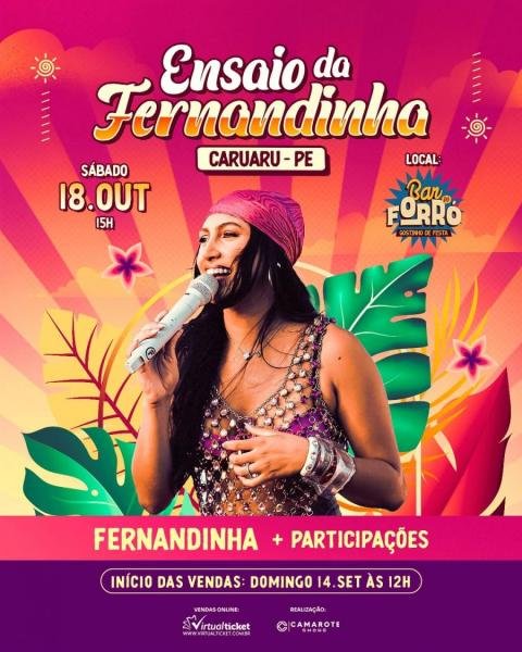 Fernandinha e Lipe Lucena - Ensaio da Fernandinha