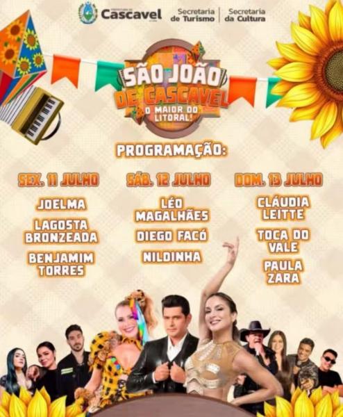 Joelma, Lagosta Bronzeada e Benjamim Torres