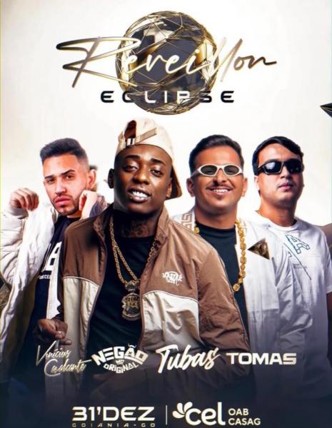 Mc Negão, Vinícius Cavalcante e Dj Tubas l Tomas - Réveillon Eclipse 2026