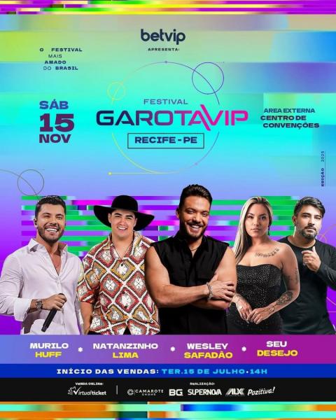 Wesley Safadão, Murilo Huff, Natanzinho Lima e Seu Desejo - Garota VIP