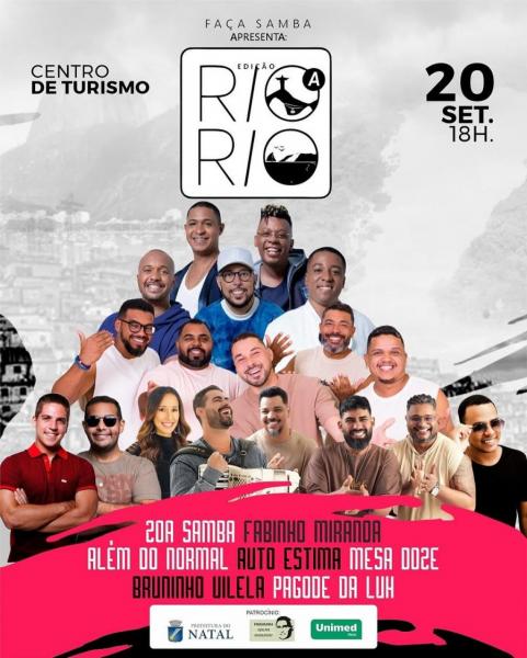 Soa Samba, Fabinho Miranda, Além do Normal, Auto Estima, Mesa Doze, Bruninho Vilela e PAgode da Luh - Rio a Rio